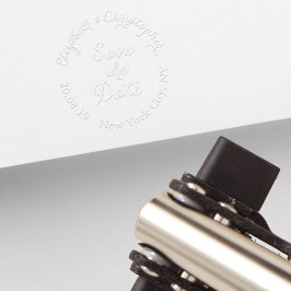 Creëer Custom Elegant Script Sla de trouwdatum op