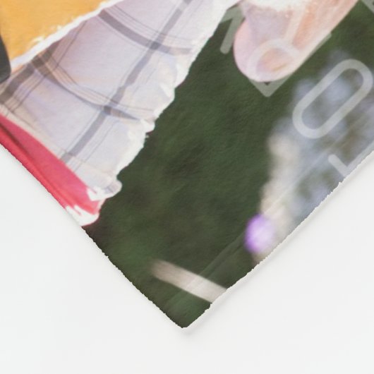 Creëer Custom Gepersonaliseerde Zachte Gezellige C Fleece Deken (Hoek)