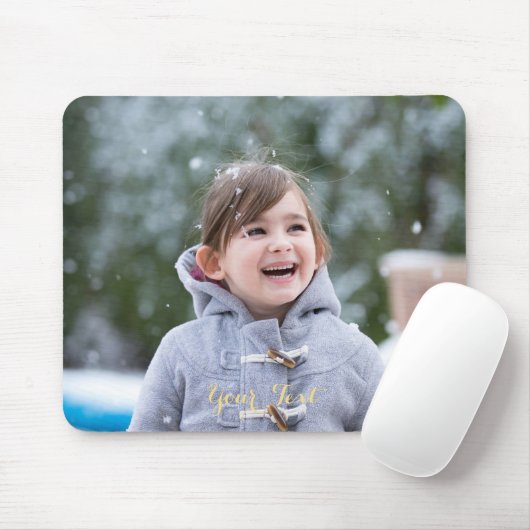 Creëer Custom Home Kantoor Photo PC Mac Mousepad Muismat (Met muis)