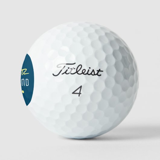 Creëer Custom Naam Beste Golfer's Logo Golfballen (Logo)