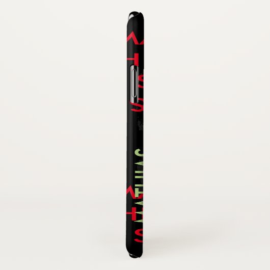 creëer custom Naam patroon Case-Mate iPhone Case (Achterkant / rechts)