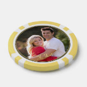 Creëer Custom Photo Home Toernooi Game Night Poker Chips (Enkel)