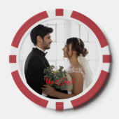 Creëer Custom Photo Home Toernooi Game Night Poker Chips (Voorkant)