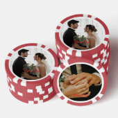 Creëer Custom Photo Home Toernooi Game Night Poker Chips (Opstapeling)