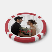 Creëer Custom Photo Home Toernooi Game Night Poker Chips (Enkel)