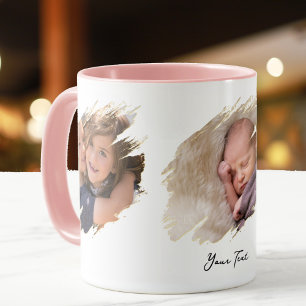 Creëer Custom Photo Text Cool Ringer Tea Coffee Mok