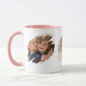 Creëer Custom Photo Text Cool Ringer Tea Coffee Mok (Links)