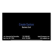 Creëer Custom Professional Modern Magnetic Card Magnetisch Visitekaartje (Voorkant)