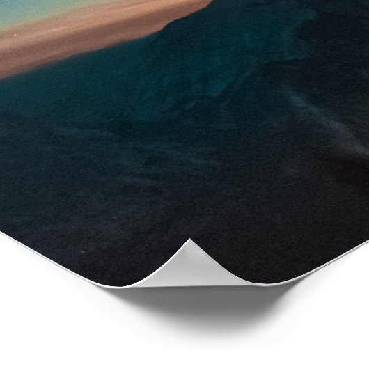 Creëer Custom Quote Poster — Mountain Sunset (Hoek)
