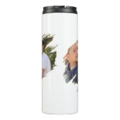 Creëer Custom Steel Dubbele Wand Foto Tekst Reizen Thermosbeker (Achterkant)