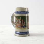 Creëer Custom  Style Beer Stein Foto Mok (Voorkant links)