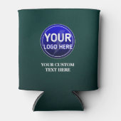 Creëer de aangepaste logo/bewerkbare sjabloon van blikjeskoeler (Voorkant)