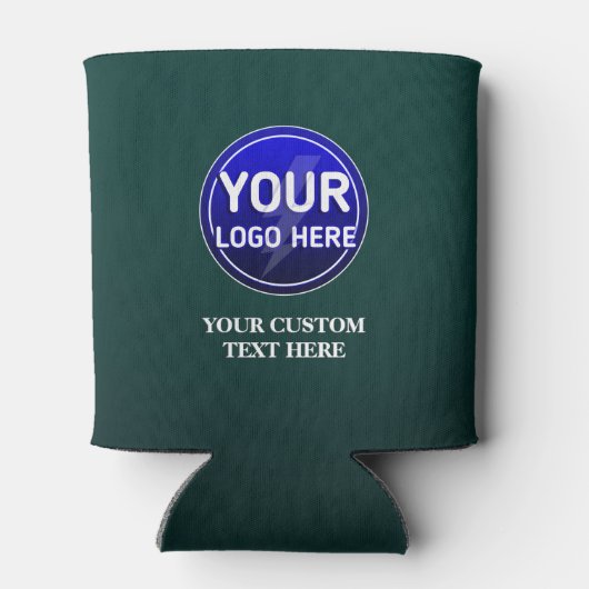 Creëer de aangepaste logo/bewerkbare sjabloon van blikjeskoeler (Achterkant)