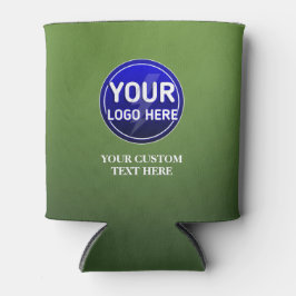 Creëer de aangepaste logo/bewerkbare sjabloon van  blikjeskoeler