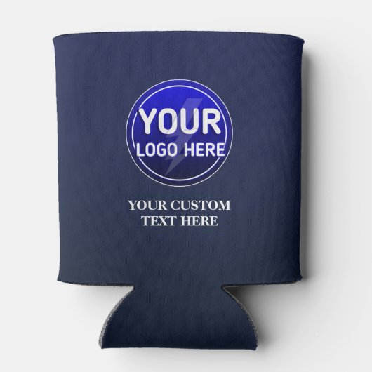 Creëer de aangepaste logo/bewerkbare sjabloon van  blikjeskoeler (Achterkant)