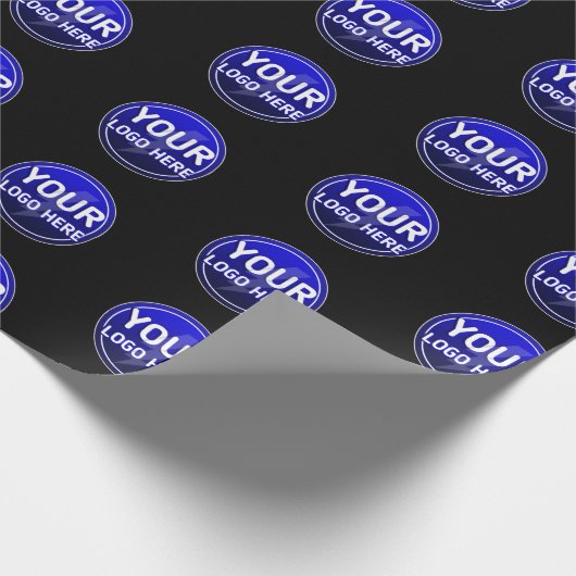 Creëer de aangepaste logo/bewerkbare sjabloon van  cadeaupapier (Hoek)