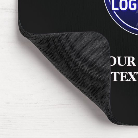 Creëer de aangepaste logo/bewerkbare sjabloon van  muismat (Hoek)