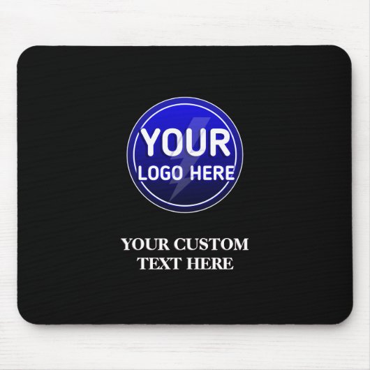 Creëer de aangepaste logo/bewerkbare sjabloon van  muismat (Voorkant)