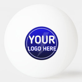 Creëer de aangepaste logo/bewerkbare sjabloon van  pingpongbal