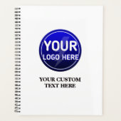 Creëer de aangepaste logo/bewerkbare sjabloon van planner (Voorkant)