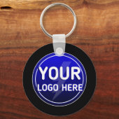 Creëer de aangepaste logo/bewerkbare sjabloon van sleutelhanger (Voorkant)