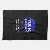 Creëer de aangepaste logo/bewerkbare sjabloon van  theedoek (Horizontaal)