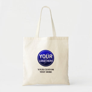 Creëer de aangepaste logo/bewerkbare sjabloon van tote bag
