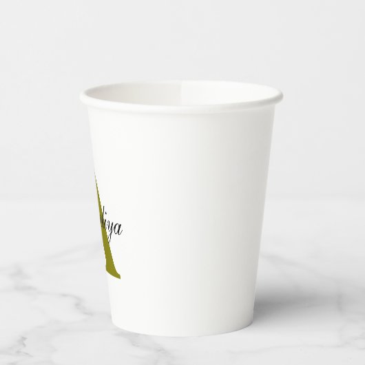 Creëer de aangepaste naam van uw eigenaar papieren bekers (Links)