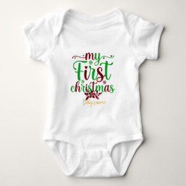 Creëer De eerste kerstdagen van je eigen baby Romper