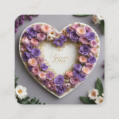 Creëer de perfecte eerste indruk getrouwd informatiekaartje (Achterkant)