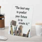 creëer de toekomst reclamebord met voetstuk (Insitu)