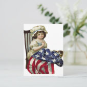 Creëer de vlag briefkaart (Staand voorkant)