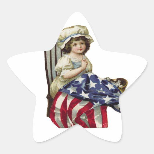 Creëer de vlag ster sticker (Voorkant)