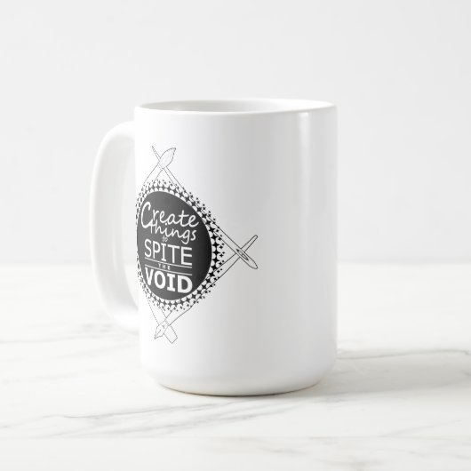 Creëer-dingen om de lege Mok te weerstaan (Voorkant links)