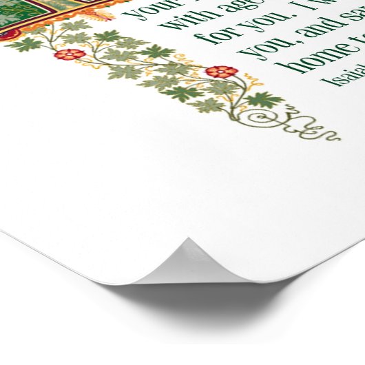 Creëer door God Poster (Hoek)