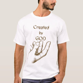 Creëer door GOD T-shirt