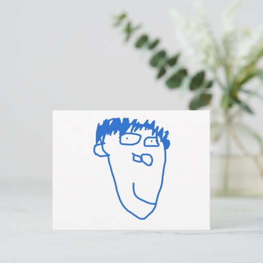 Creëer door Kinderen! Happy Baby Gift van 5 jaar o Briefkaart (Staand voorkant)