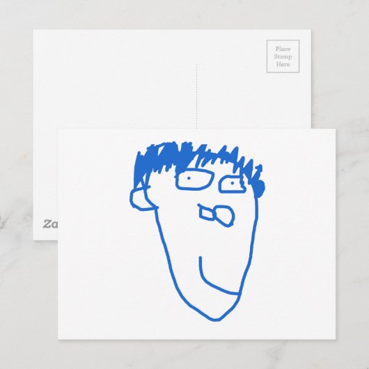 Creëer door Kinderen! Happy Baby Gift van 5 jaar o Briefkaart (Voorkant / Achterkant)