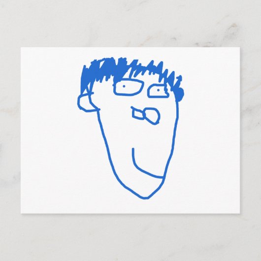 Creëer door Kinderen! Happy Baby Gift van 5 jaar o Briefkaart (Voorkant)