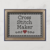 Creëer door u! briefkaart (Voorkant)