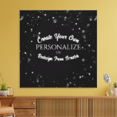 Creëer een Aangepast aangepast Canvas Afdruk (Insitu (Woonkamer))