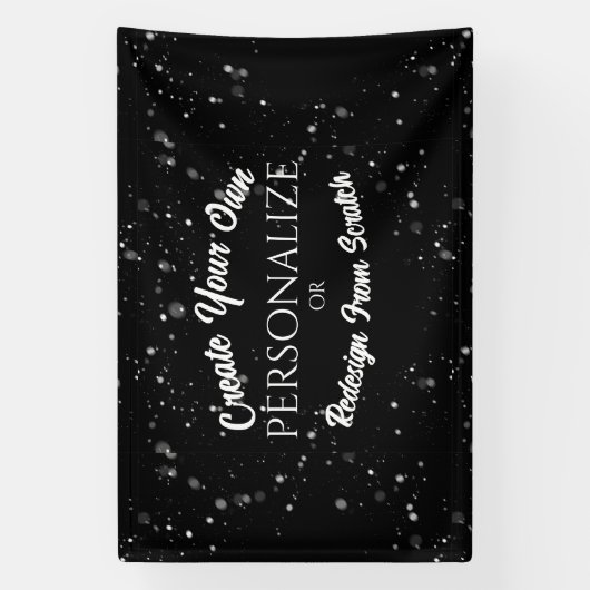 Creëer een Aangepast aangepast Spandoek (Verticaal)