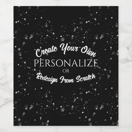 Creëer een Aangepast aangepast Wijn Etiket (Enkel label)