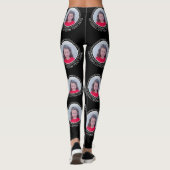 Creëer een Aangepast fotocollage met 1 foto Leggings (Achterkant)