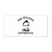 Creëer een aangepast grappig gezichtsveld goedkeur  zelfinktende stempel (Design)