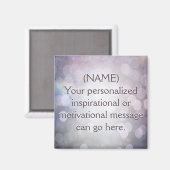 Creëer een aangepast Motivatie bericht Magneet (Voorkant / Achterkant)