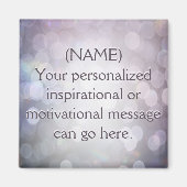 Creëer een aangepast Motivatie bericht Magneet (Voorkant)