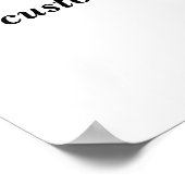 Creëer een aangepast poster (Hoek)