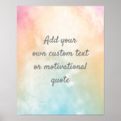 Creëer een aangepast Poster voor prijsopgave — reg (Voorkant)