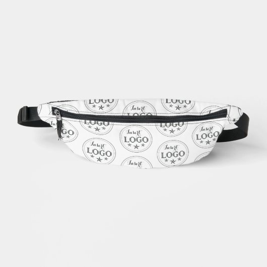 Creëer een aangepaste Fanny Pack met uw Logo Patte Heuptasje (Voorkant)